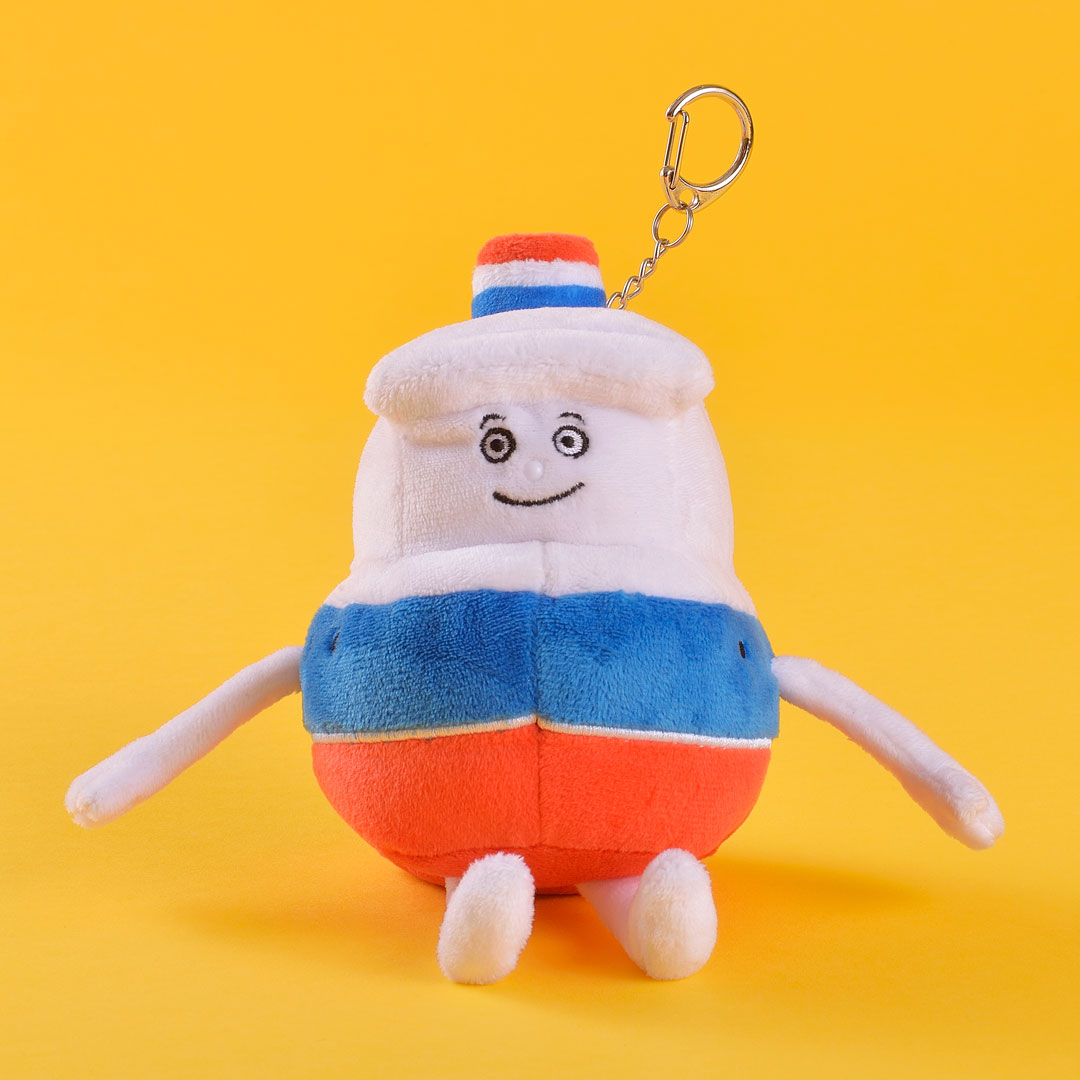 「ハーバーくん おすわりキーホルダー」
